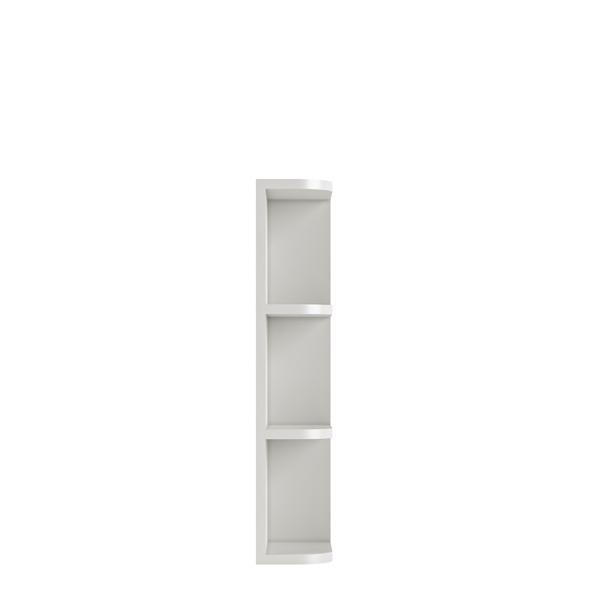 What-Not-Shelf Kitchen Cabinet WN630 Milan Pearl 6 in. width 30 in. height 12 in. depth - Kitchen Cabinets