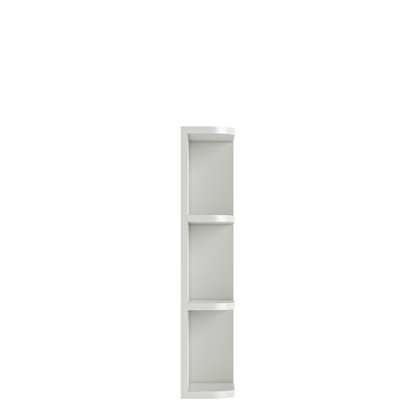 What-Not-Shelf Kitchen Cabinet WN630 Milan Pearl 6 in. width 30 in. height 12 in. depth - Kitchen Cabinets