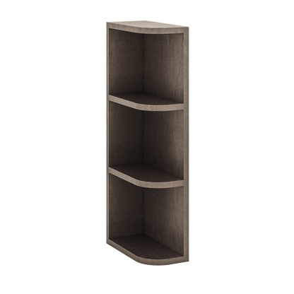 What-Not-Shelf Kitchen Cabinet WN630 Milan Slate 6 in. width 30 in. height 12 in. depth - Kitchen Cabinets