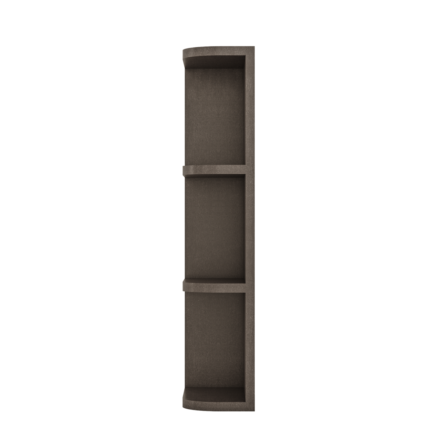 What-Not-Shelf Kitchen Cabinet WN630 Milan Slate 6 in. width 30 in. height 12 in. depth - Kitchen Cabinets