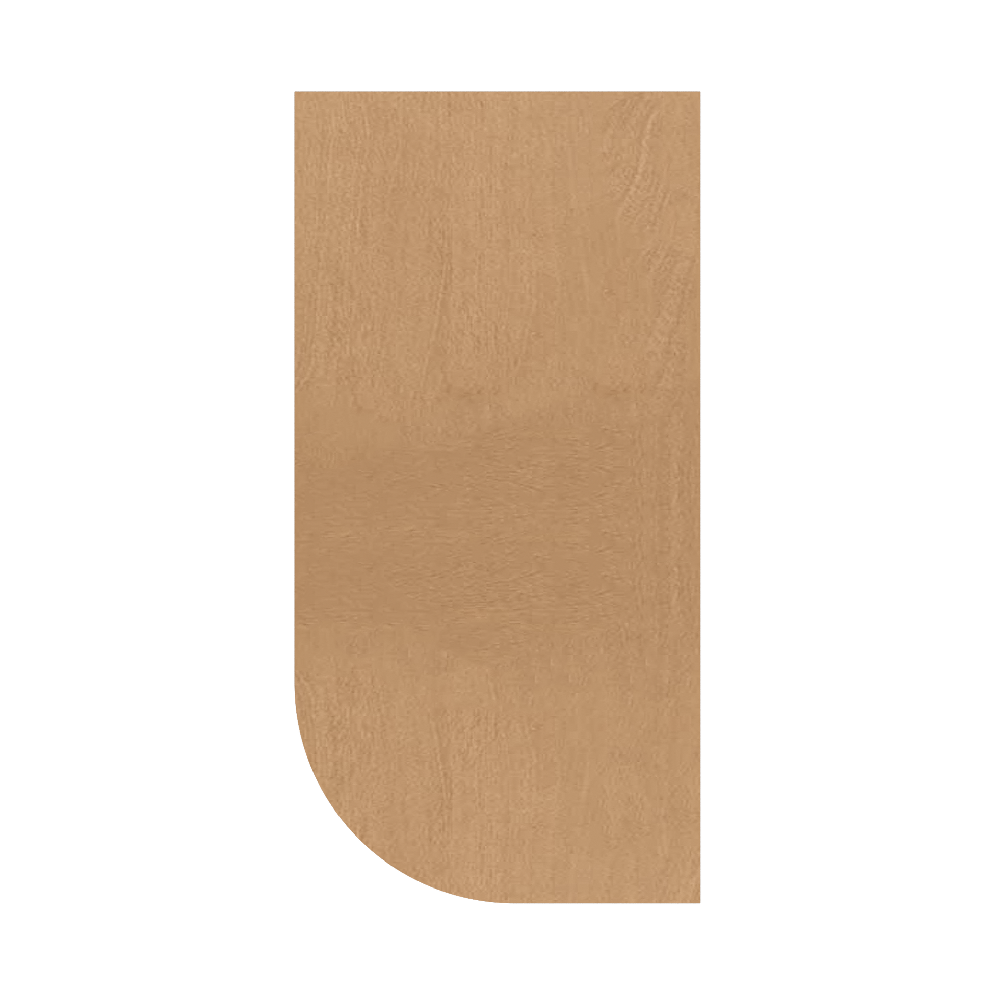 What-Not-Shelf Kitchen Cabinet WN630 Shaker Toffee LessCare 6 in. width 30 in. height 12 in. depth - Kitchen Cabinets