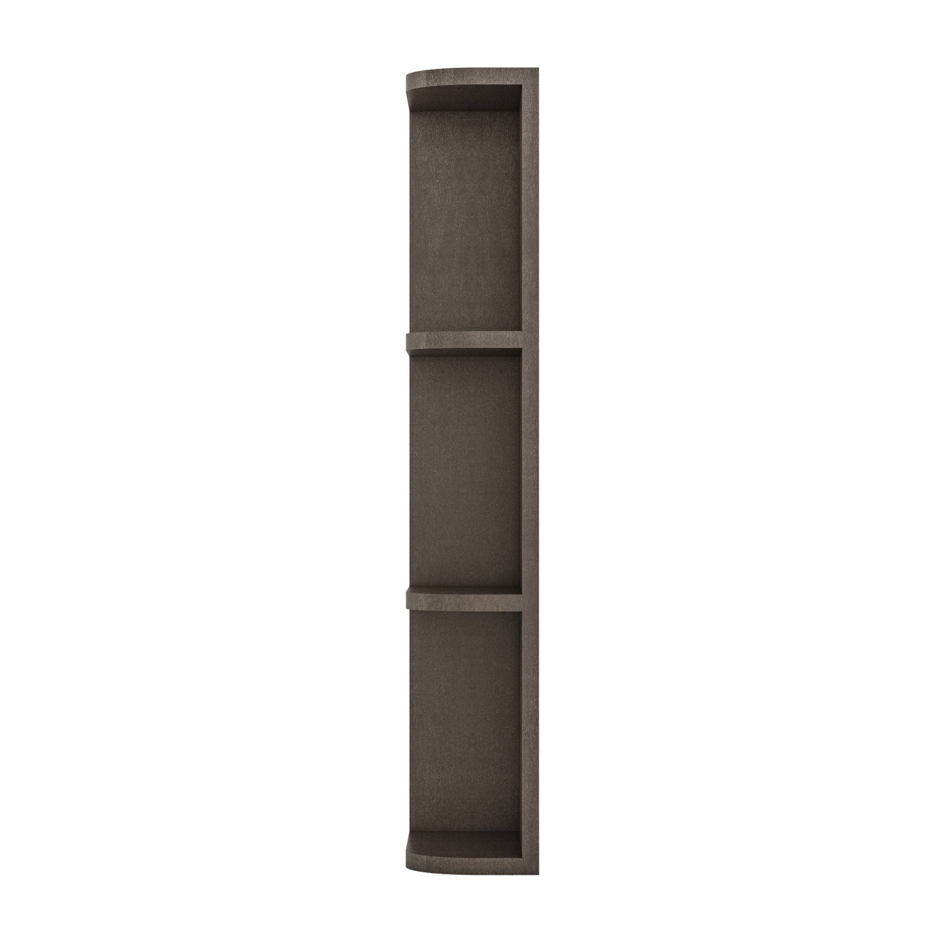 What-Not-Shelf Kitchen Cabinet WN636 Milan Slate 6 in. width 36 in. height 12 in. depth - Kitchen Cabinets