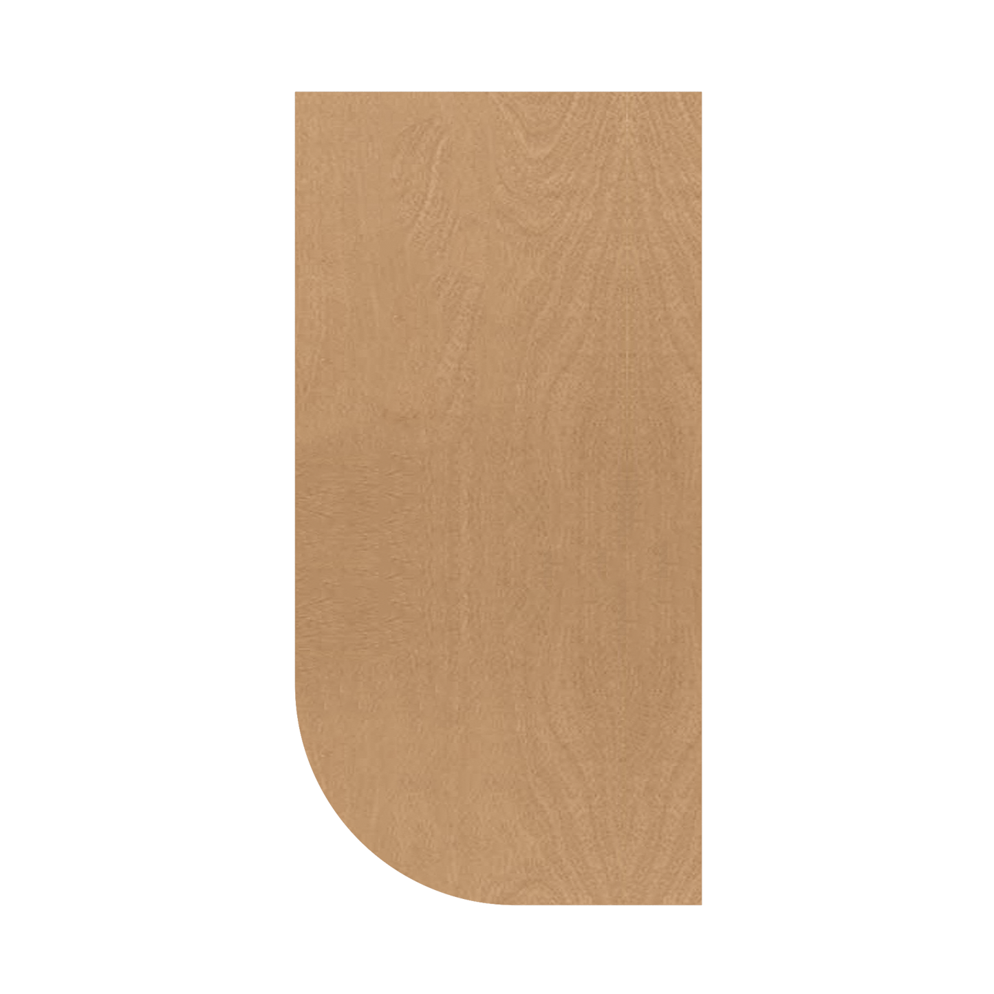 What-Not-Shelf Kitchen Cabinet WN636 Shaker Toffee LessCare 6 in. width 36 in. height 12 in. depth - Kitchen Cabinets