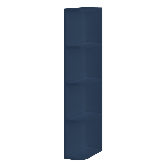 What-Not-Shelf Kitchen Cabinet WN642 Danbury Blue LessCare 6 in. width 42 in. height 12 in. depth - Kitchen Cabinets