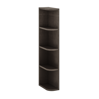 What-Not-Shelf Kitchen Cabinet WN642 Milan Slate 6 in. width 42 in. height 12 in. depth - Kitchen Cabinets