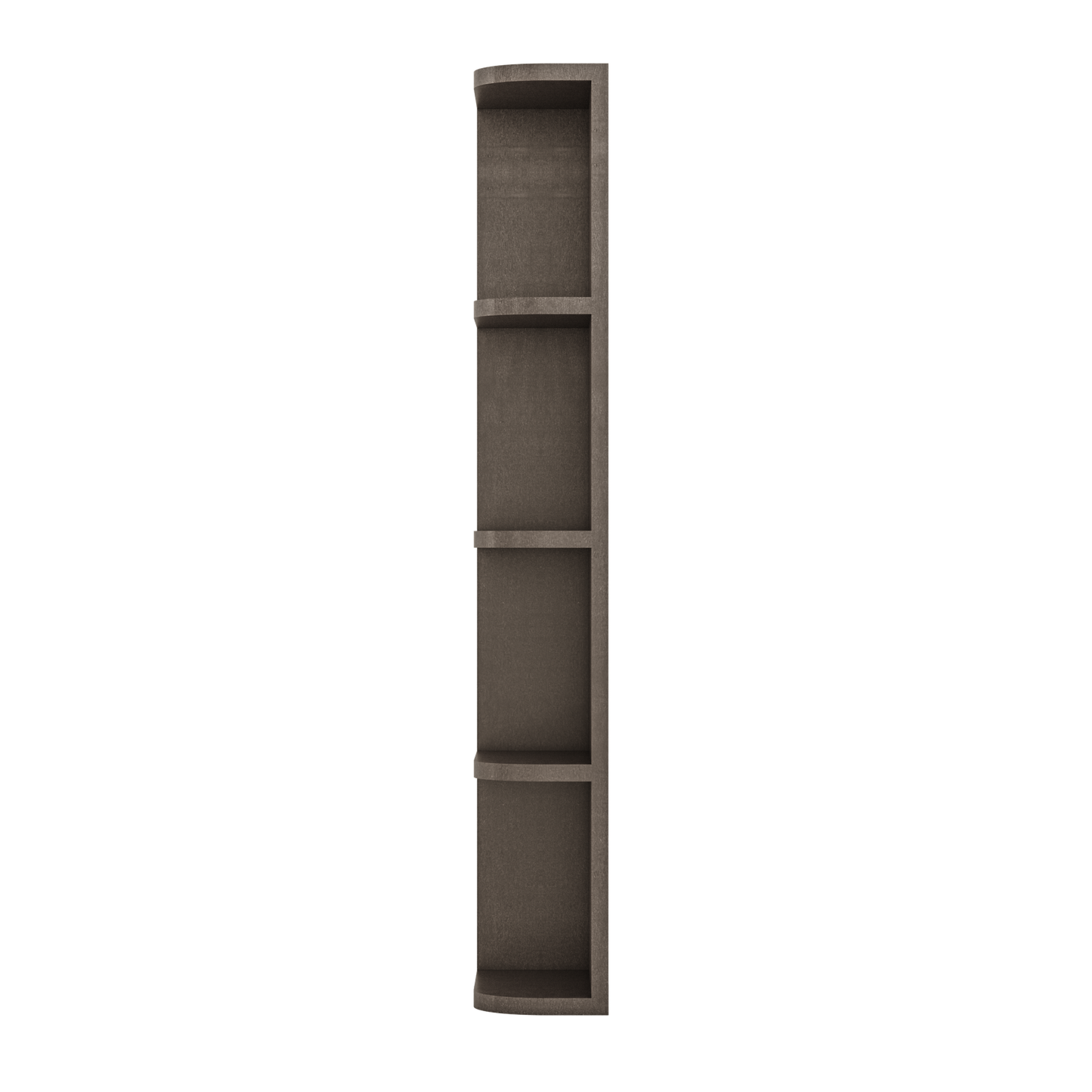 What-Not-Shelf Kitchen Cabinet WN642 Milan Slate 6 in. width 42 in. height 12 in. depth - Kitchen Cabinets