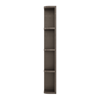 What-Not-Shelf Kitchen Cabinet WN642 Milan Slate 6 in. width 42 in. height 12 in. depth - Kitchen Cabinets