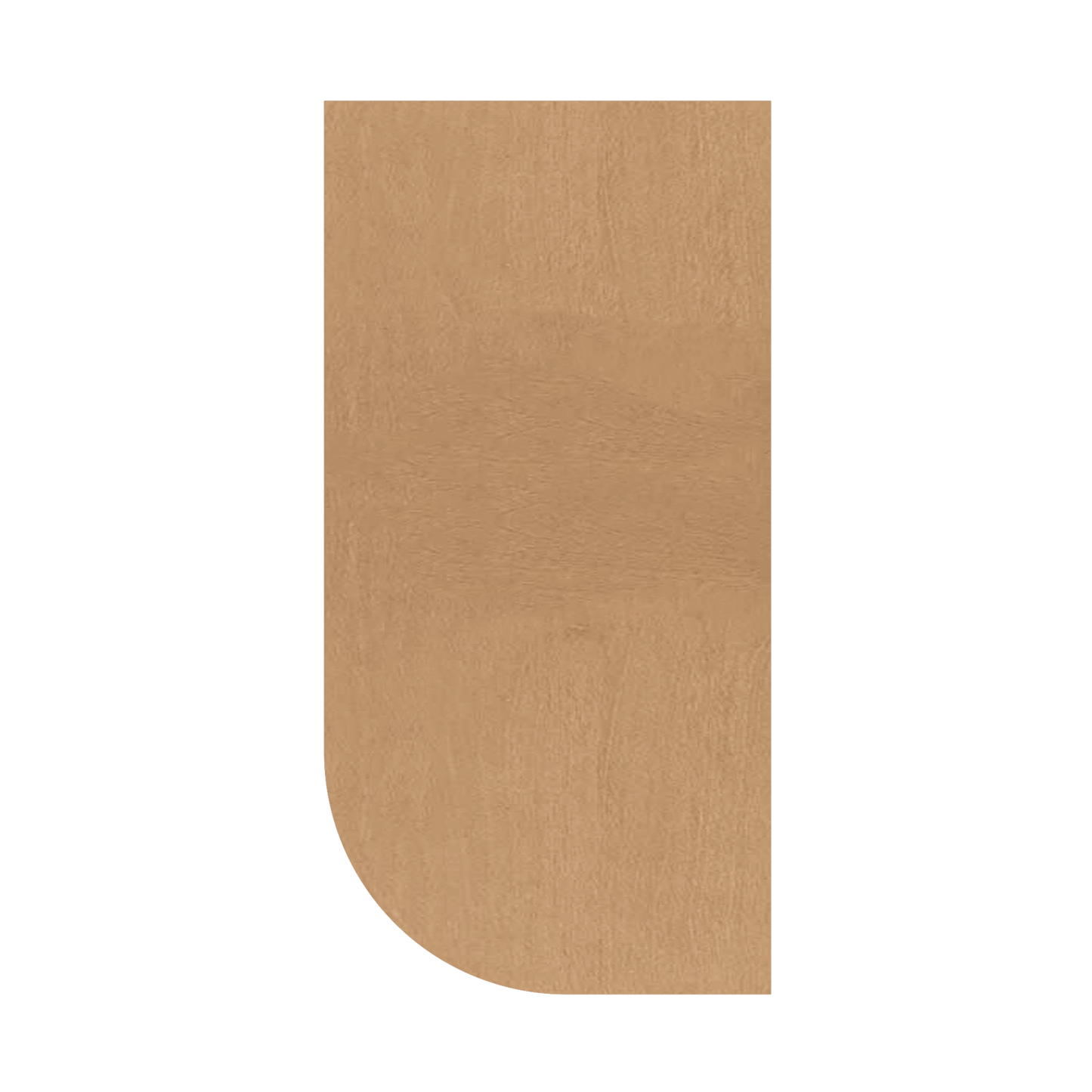 What-Not-Shelf Kitchen Cabinet WN642 Shaker Toffee LessCare 6 in. width 42 in. height 12 in. depth - Kitchen Cabinets