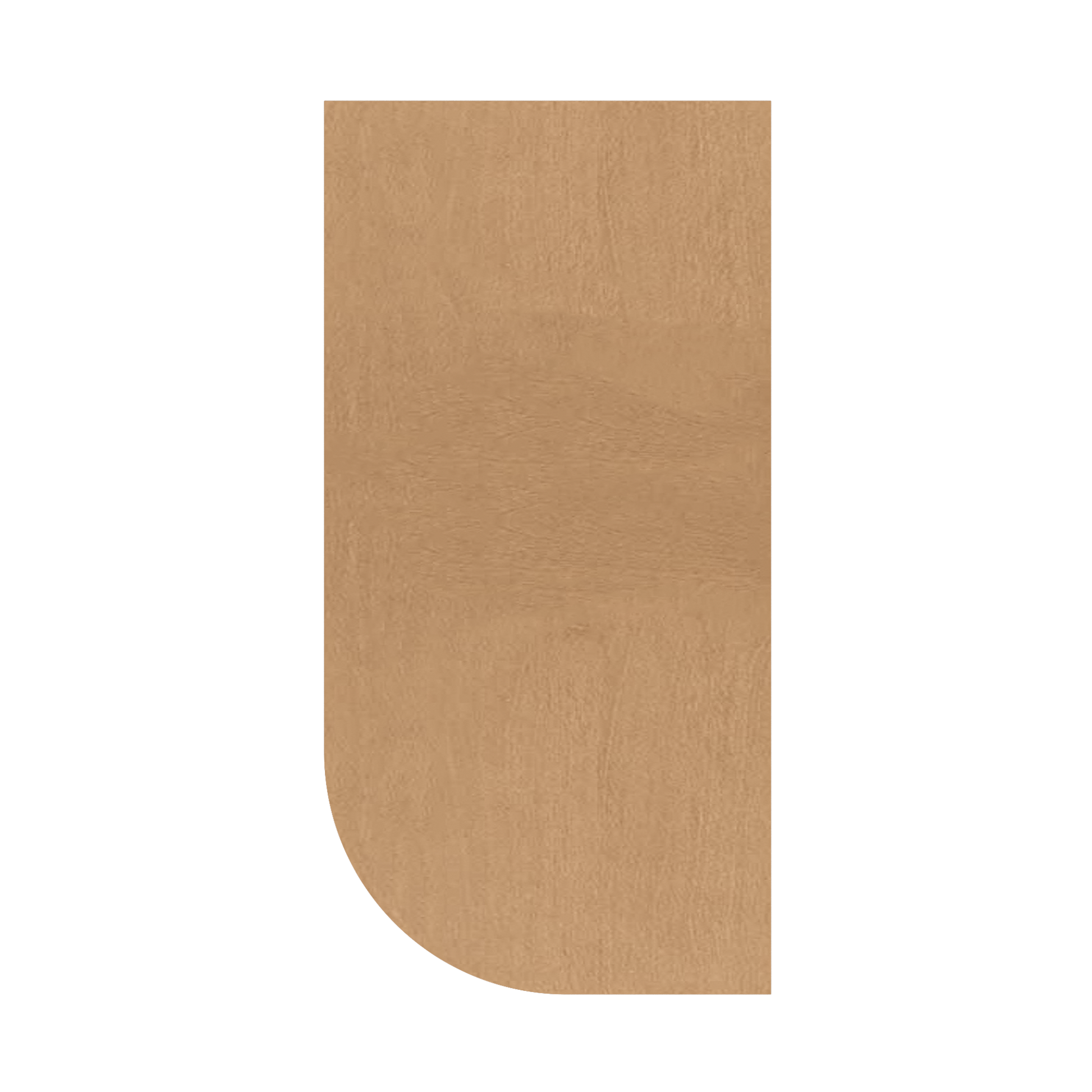 What-Not-Shelf Kitchen Cabinet WN642 Shaker Toffee LessCare 6 in. width 42 in. height 12 in. depth - Kitchen Cabinets