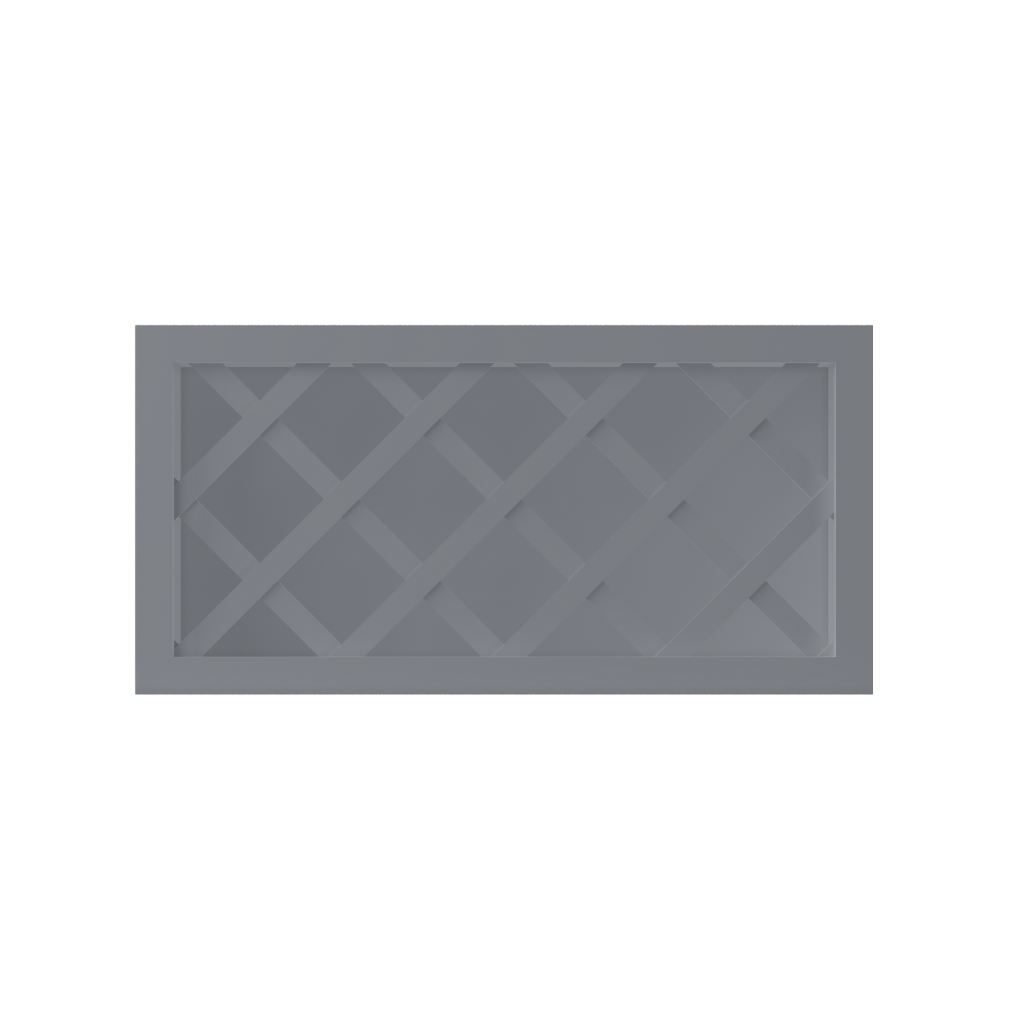 Wine Rack Kitchen Cabinet WR3015 Colonial Gray LessCare 30 in. width 15 in. height 12 in. depth - Kitchen Cabinets