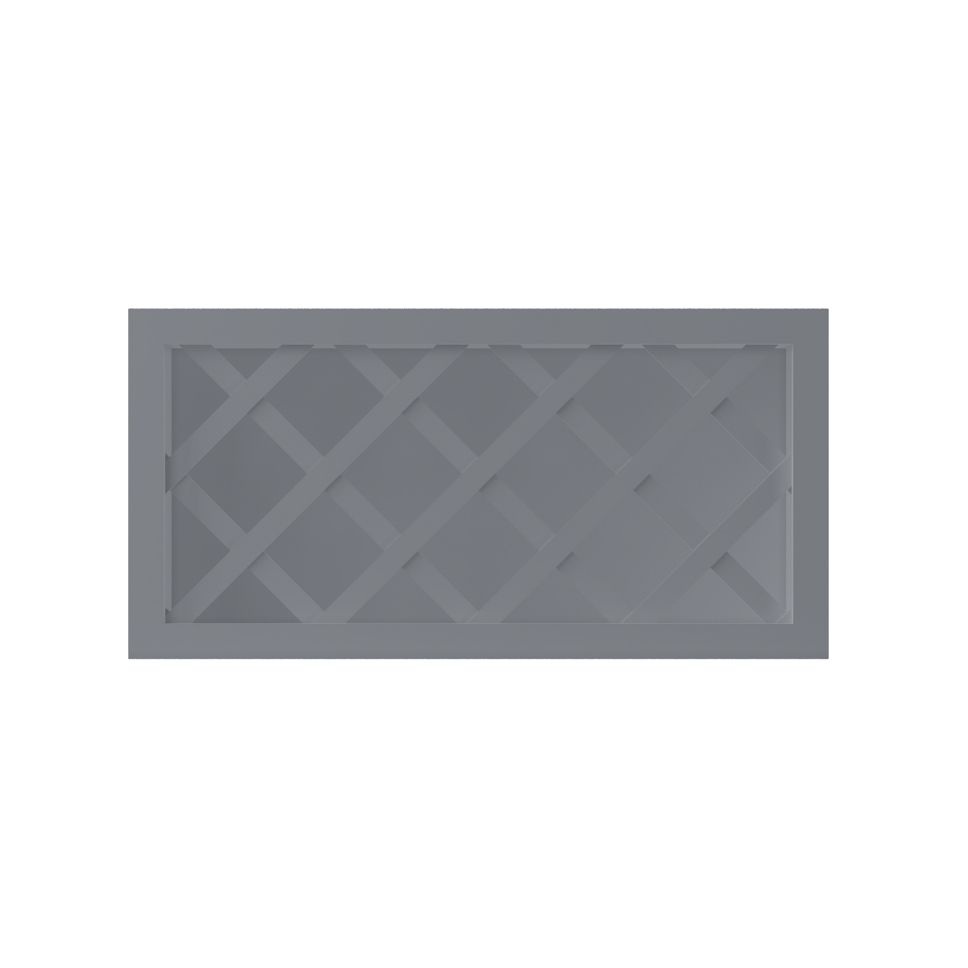 Wine Rack Kitchen Cabinet WR3015 Colonial Gray LessCare 30 in. width 15 in. height 12 in. depth - Kitchen Cabinets