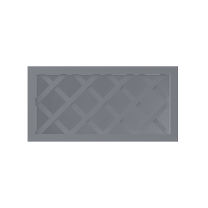 Wine Rack Kitchen Cabinet WR3015 Colonial Gray LessCare 30 in. width 15 in. height 12 in. depth - Kitchen Cabinets