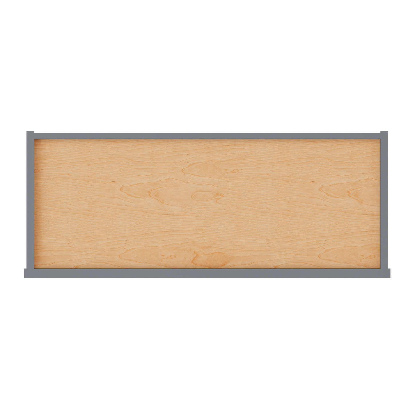 Wine Rack Kitchen Cabinet WR3015 Colonial Gray LessCare 30 in. width 15 in. height 12 in. depth - Kitchen Cabinets