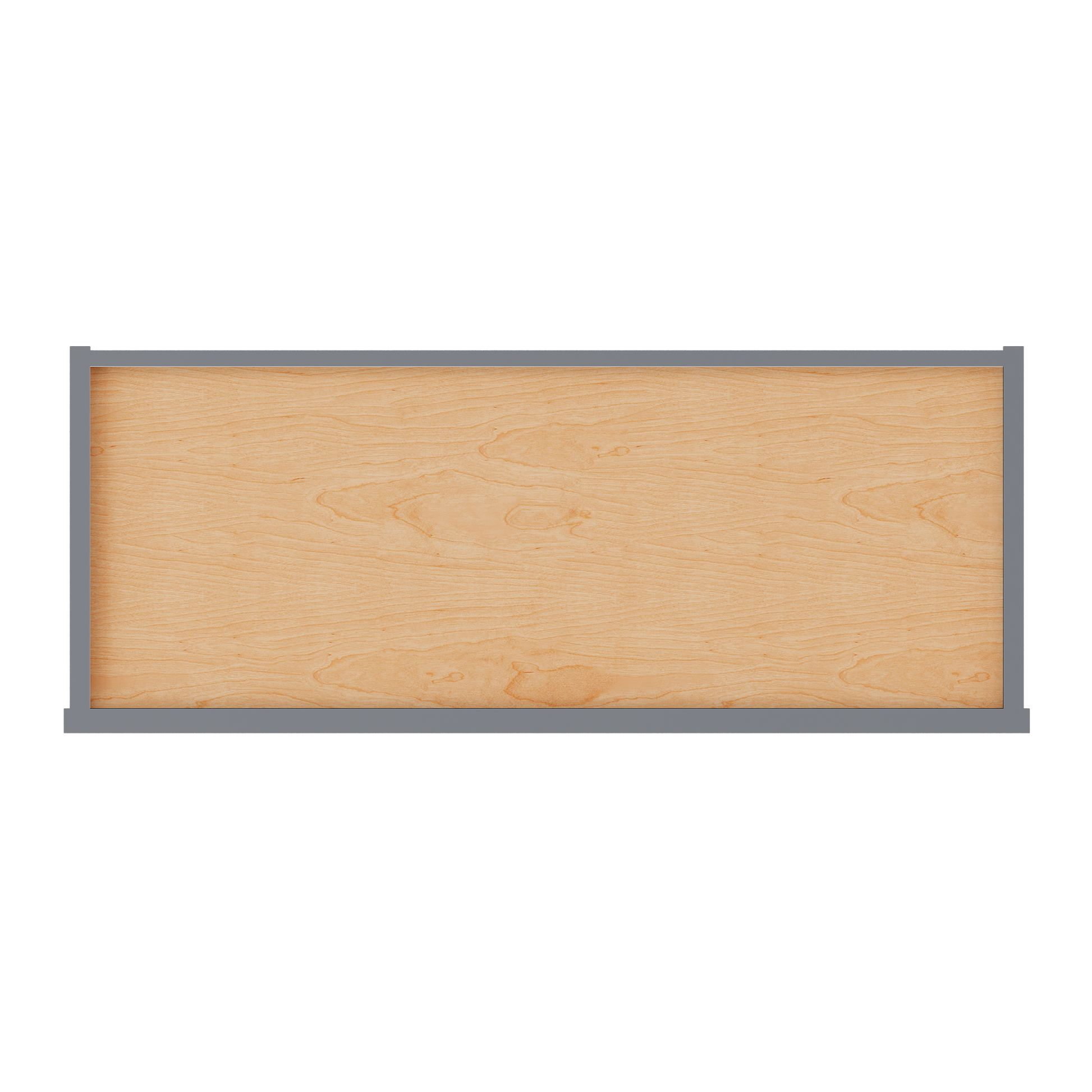 Wine Rack Kitchen Cabinet WR3015 Colonial Gray LessCare 30 in. width 15 in. height 12 in. depth - Kitchen Cabinets