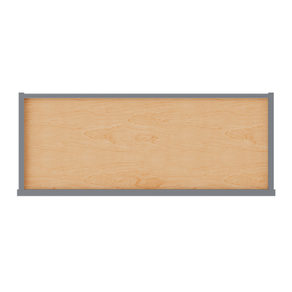 Wine Rack Kitchen Cabinet WR3015 Colonial Gray LessCare 30 in. width 15 in. height 12 in. depth - Kitchen Cabinets