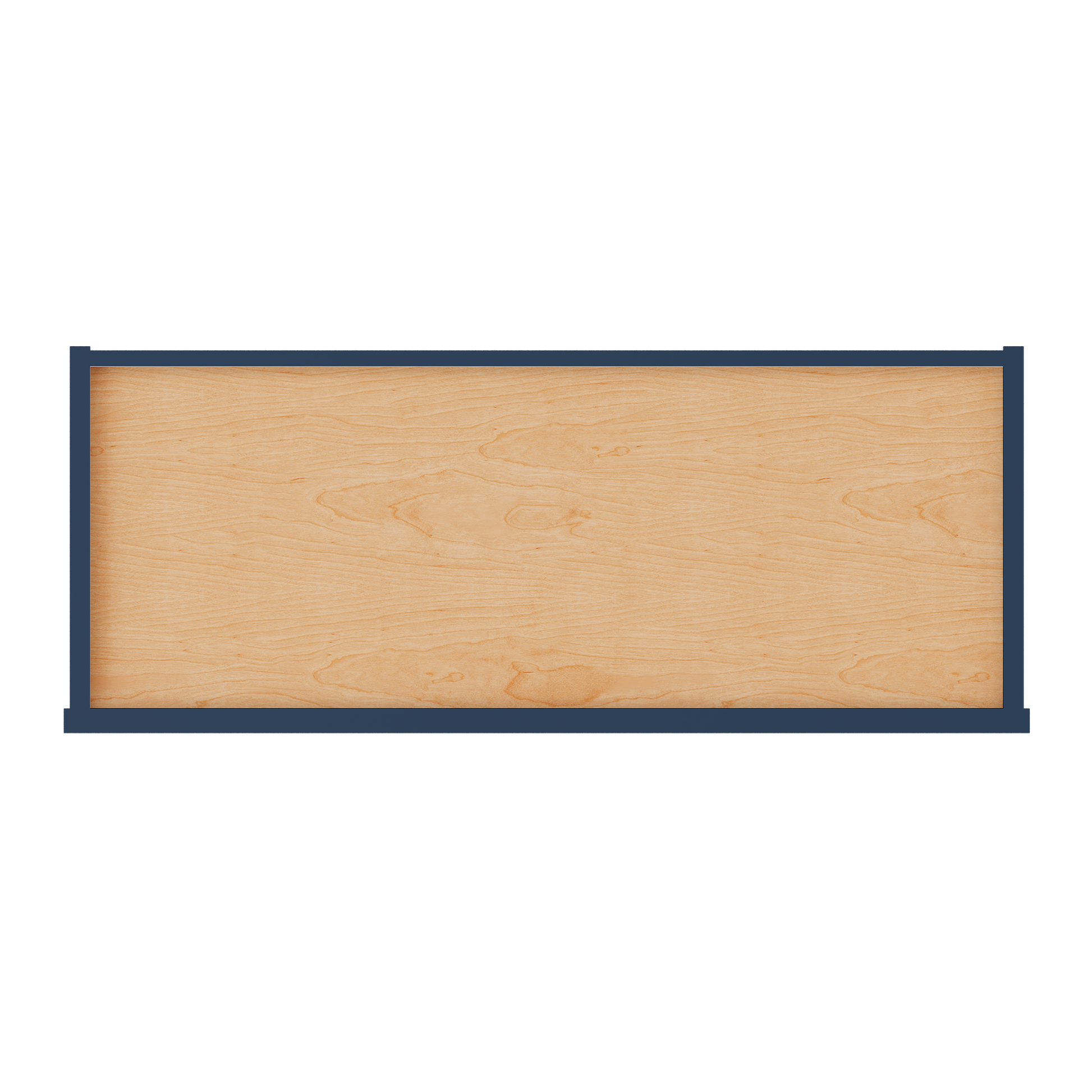 Wine Rack Kitchen Cabinet WR3015 Danbury Blue LessCare 30 in. width 15 in. height 12 in. depth - Kitchen Cabinets