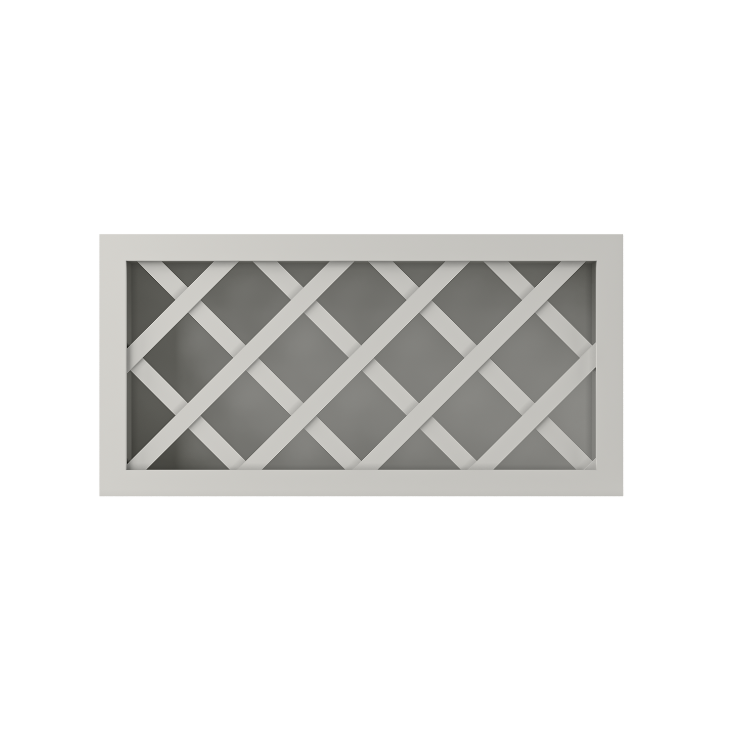 Wine Rack Kitchen Cabinet WR3015 Milan Pearl 30 in. width 15 in. height 12 in. depth - Kitchen Cabinets