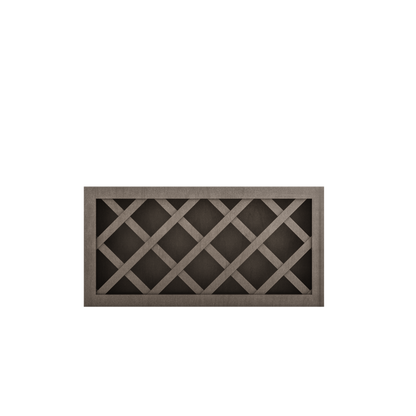 Wine Rack Kitchen Cabinet WR3015 Milan Slate 30 in. width 15 in. height 12 in. depth - Kitchen Cabinets