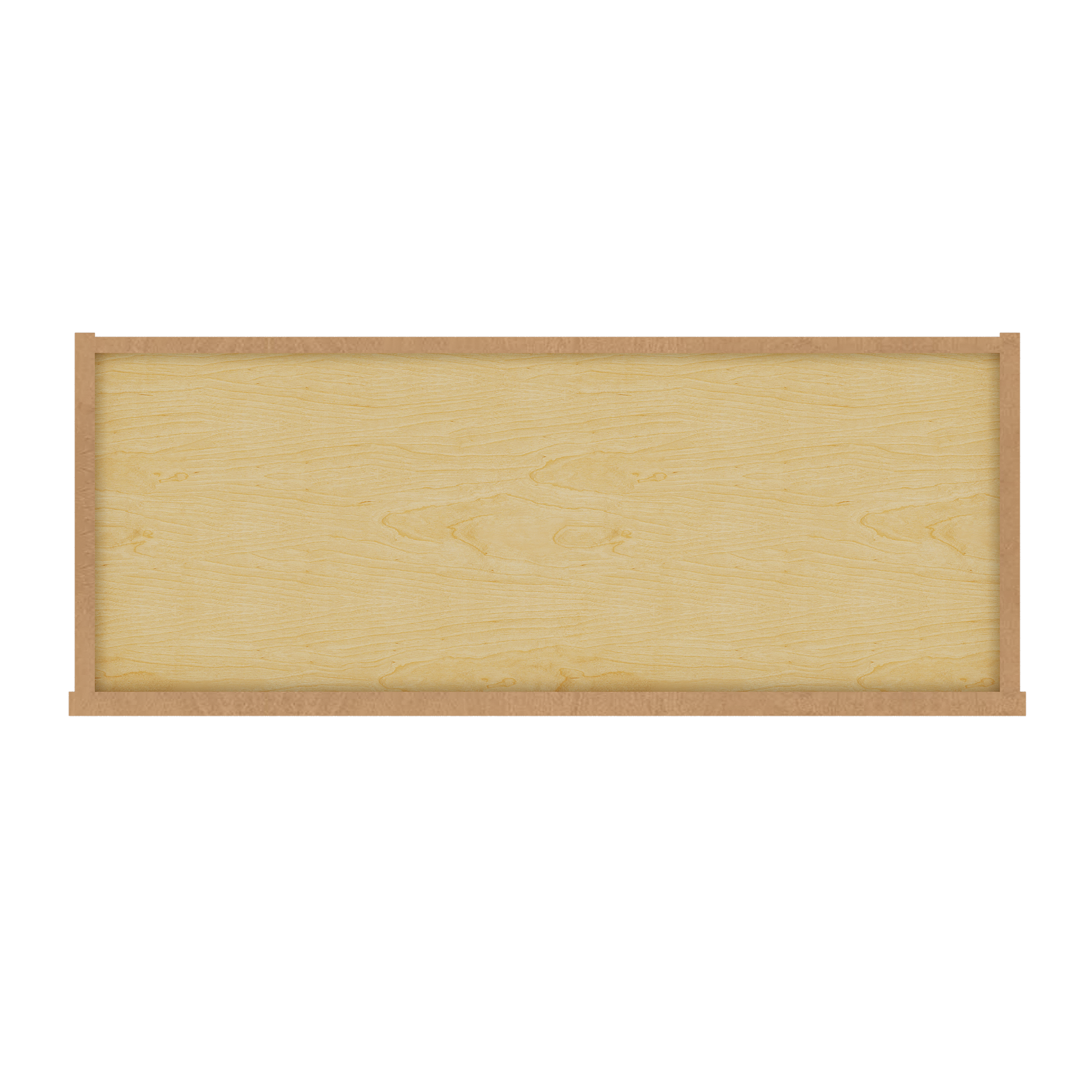 Wine Rack Kitchen Cabinet WR3015 Shaker Toffee LessCare 30 in. width 15 in. height 12 in. depth - Kitchen Cabinets