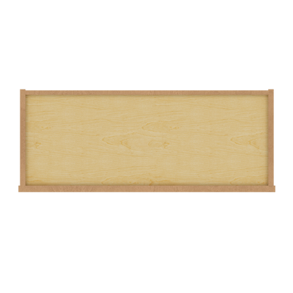 Wine Rack Kitchen Cabinet WR3015 Shaker Toffee LessCare 30 in. width 15 in. height 12 in. depth - Kitchen Cabinets