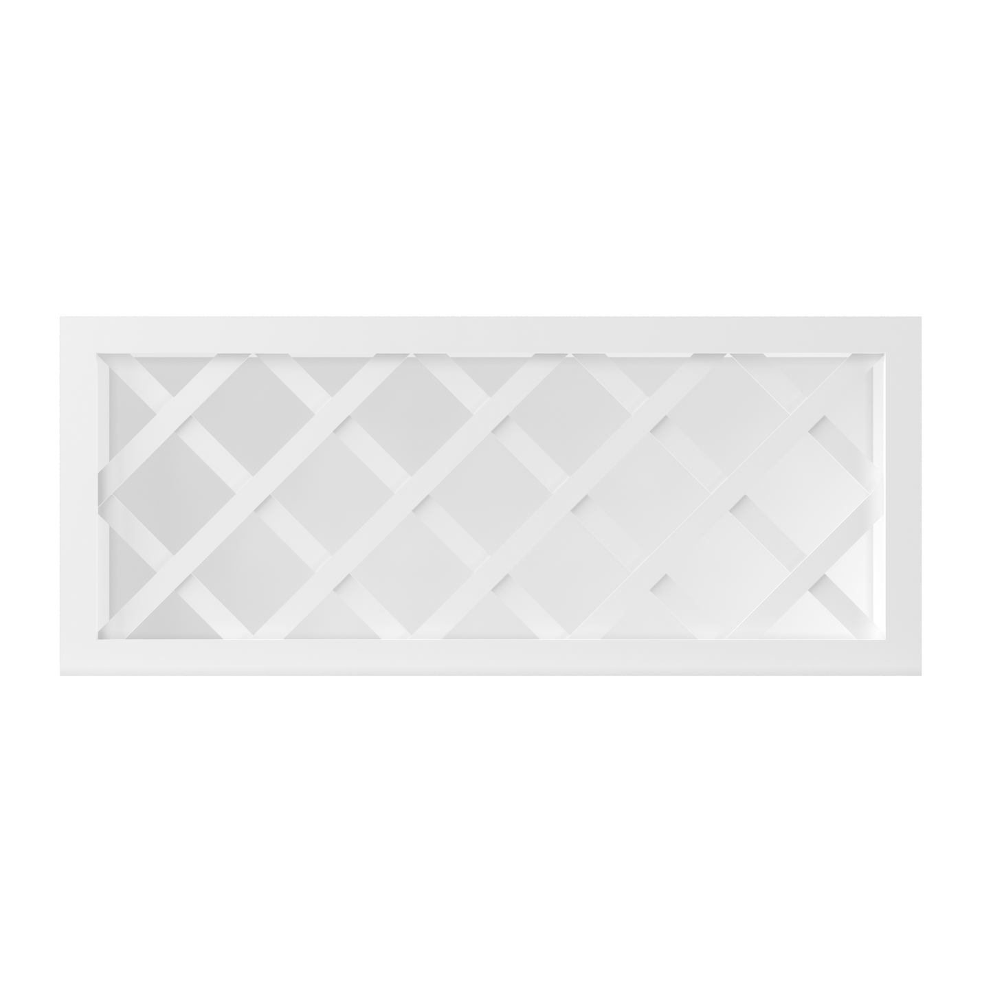 Wine Rack Kitchen Cabinet WR3615 Alpina White LessCare 36 in. width 15 in. height 12 in. depth - Kitchen Cabinets