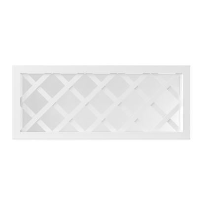 Wine Rack Kitchen Cabinet WR3615 Alpina White LessCare 36 in. width 15 in. height 12 in. depth - Kitchen Cabinets