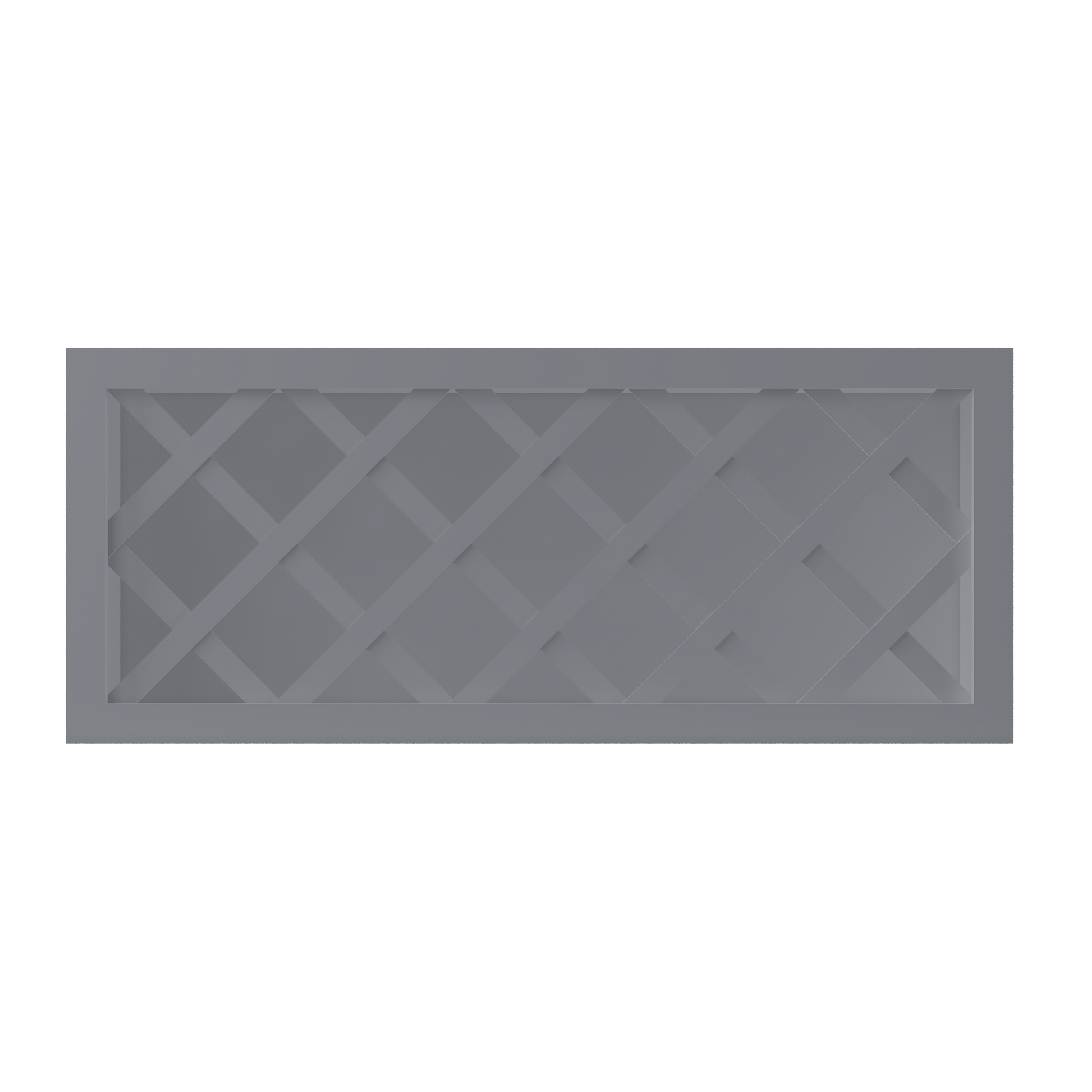 Wine Rack Kitchen Cabinet WR3615 Colonial Gray LessCare 36 in. width 15 in. height 12 in. depth - Kitchen Cabinets