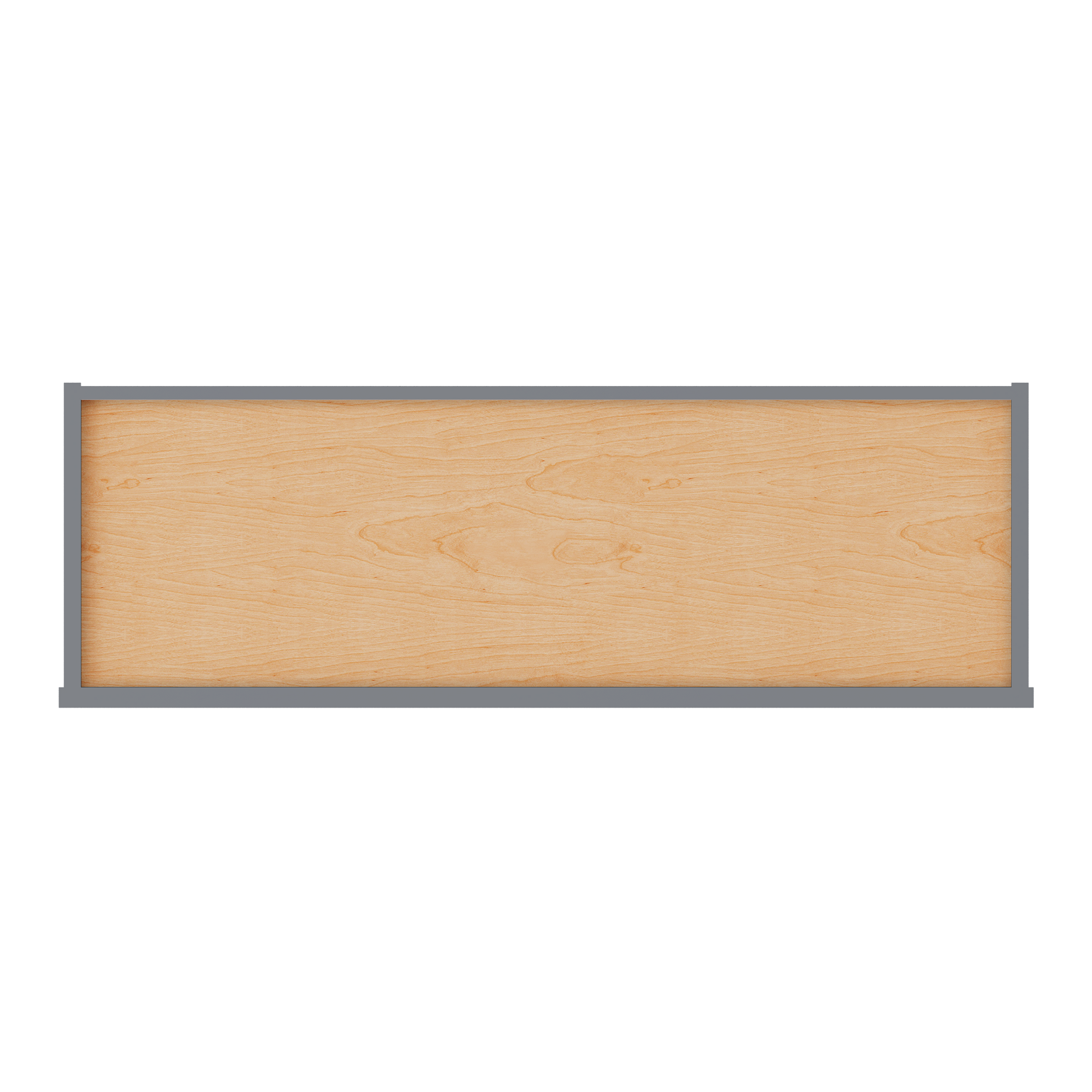 Wine Rack Kitchen Cabinet WR3615 Colonial Gray LessCare 36 in. width 15 in. height 12 in. depth - Kitchen Cabinets