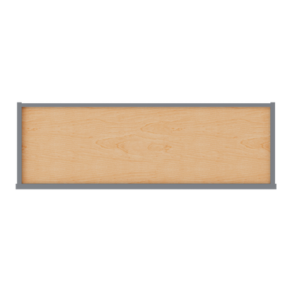 Wine Rack Kitchen Cabinet WR3615 Colonial Gray LessCare 36 in. width 15 in. height 12 in. depth - Kitchen Cabinets