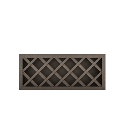 Wine Rack Kitchen Cabinet WR3615 Milan Slate 36 in. width 15 in. height 12 in. depth - Kitchen Cabinets