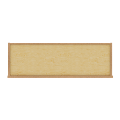 Wine Rack Kitchen Cabinet WR3615 Shaker Toffee LessCare 36 in. width 15 in. height 12 in. depth - Kitchen Cabinets