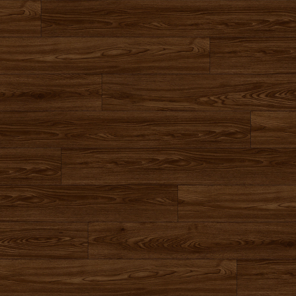 American Walnut SPC Rigid Luxury Vinyl Waterproof Flooring 5.5 mm with Padding