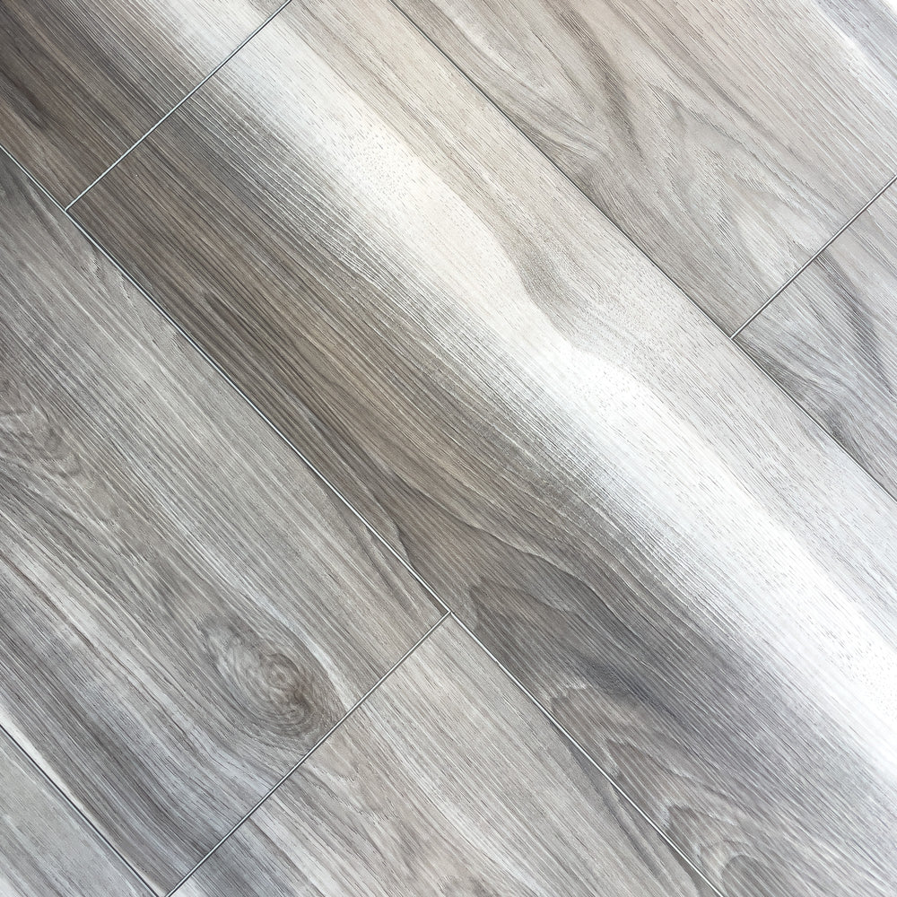 Jozi Gray SPC Rigid Luxury Vinyl Waterproof Flooring 6.5 mm with Padding