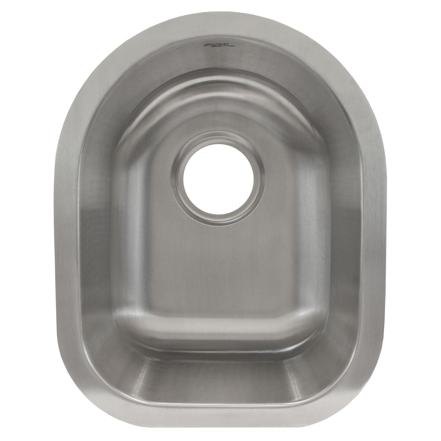 14 in Undermount Stainless Steel Single Bowl Bar or Prep Kitchen Sink with Rounded Edge L104