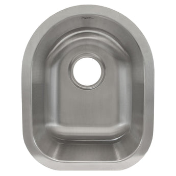 Undermount Stainless Steel Single Bowl Bar or Prep Sink L104