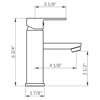 Modern Bathroom Faucet LB11B.