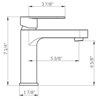 Modern Bathroom Faucet LB15B