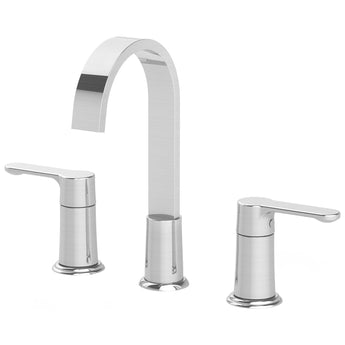 Modern Bathroom or Bar Faucet LB22B Brushed Nickel