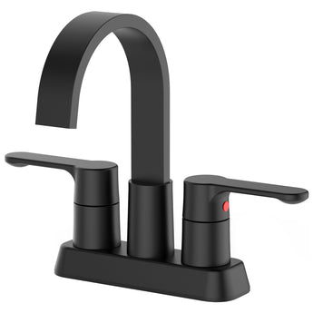 Modern Bathroom or Bar Faucet LB23M Matte Black