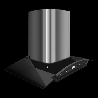 30" Wall Mount Glass Range Hood LH2-30G with LCD