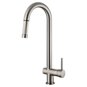 Pull Out Kitchen Faucet LK13B Brushed Nickel Finish