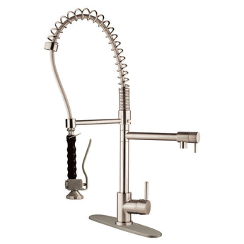 Spring Type Pull-Out Kitchen Faucet LK15B