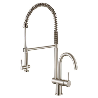 Spring Type Industrial Style Pull-Out Kitchen Faucet LK16B