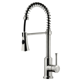 Kitchen Faucet LK9B With Shower Sprayer Brushed Nickel