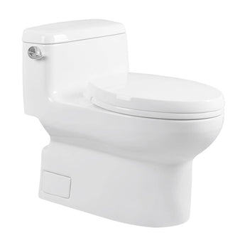 One Piece Modern LT4 Toilet with Soft Close Seat.