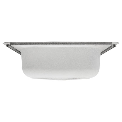 25 in. Drop-in Single Bowl 20-Gauge Durable Satin Stainless Steel Kitchen Sink LT84