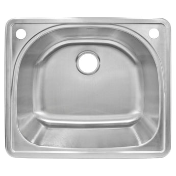 Top Mount Stainless Steel Single Basin Kitchen Sink LT91