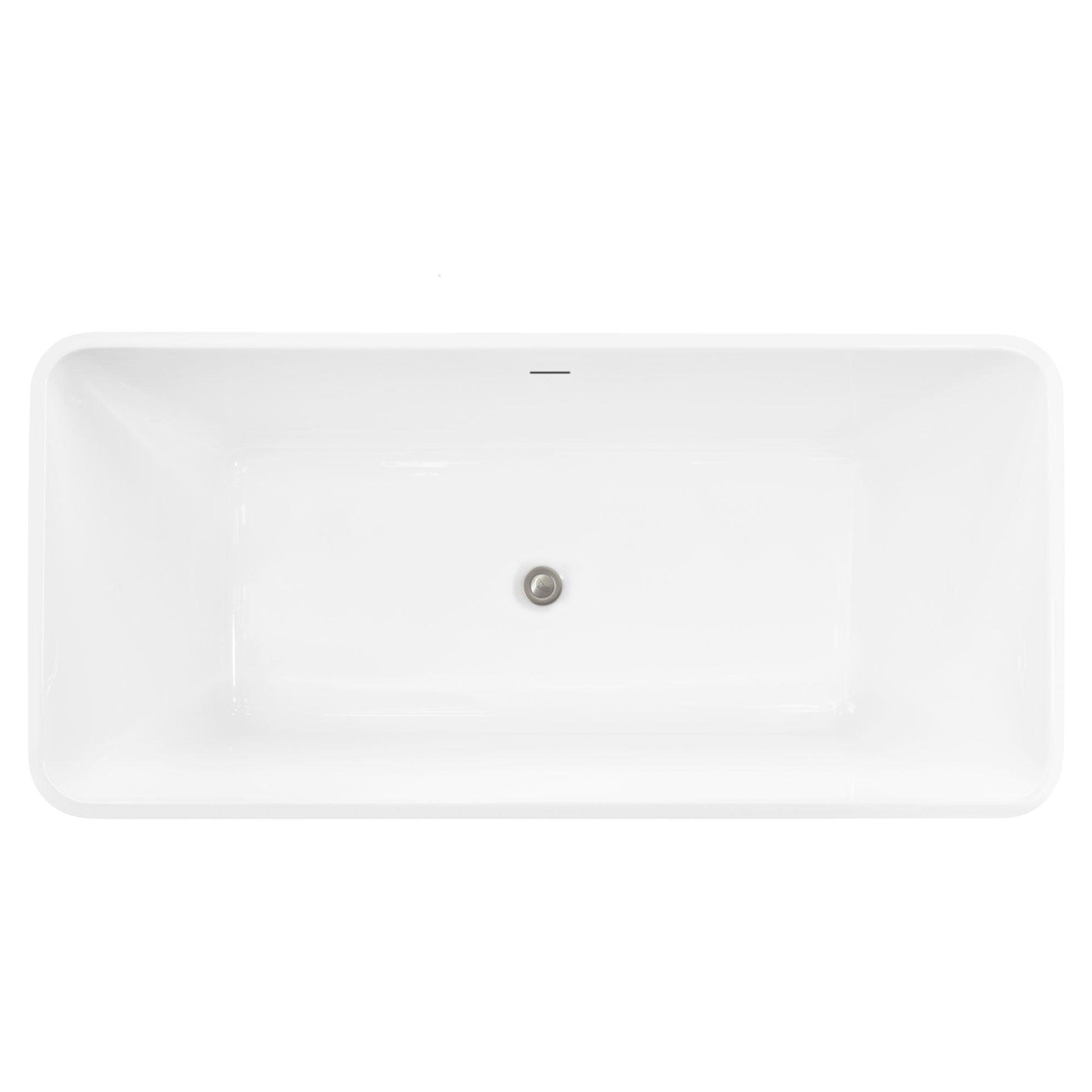 Freestanding Acrylic Bathtub LTF2.