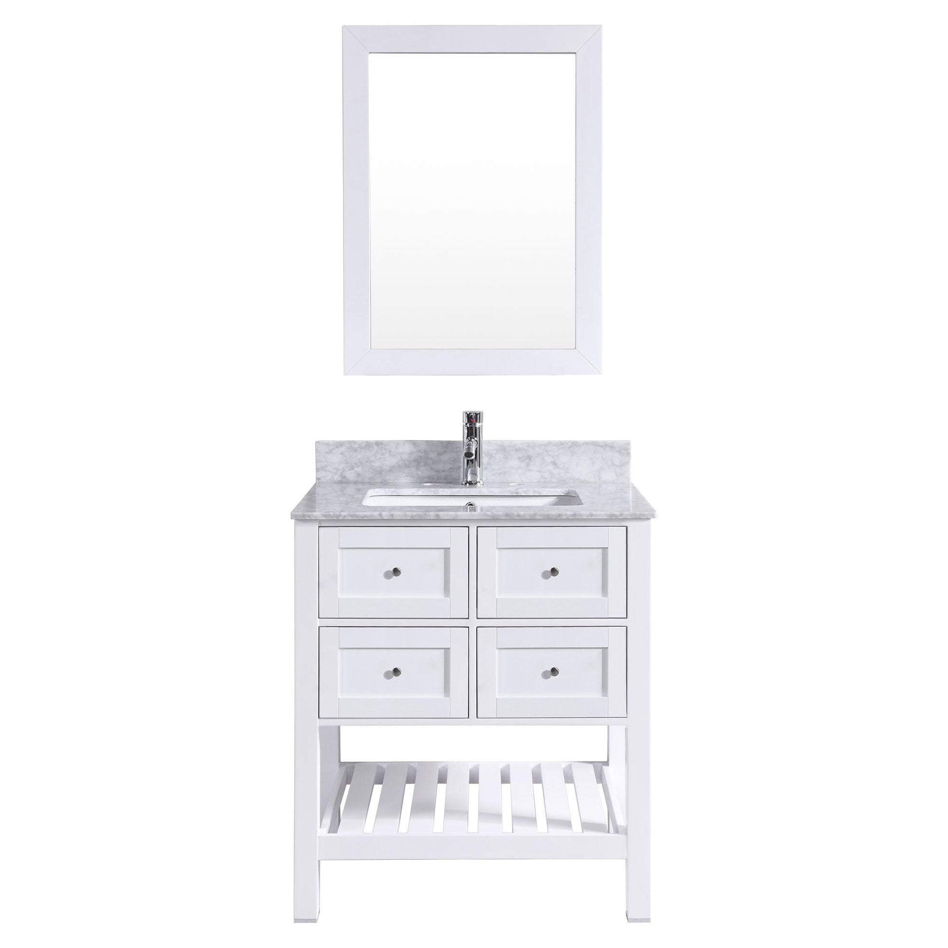 Vanity Cabinet Set White 35.5"W LV6-36W
