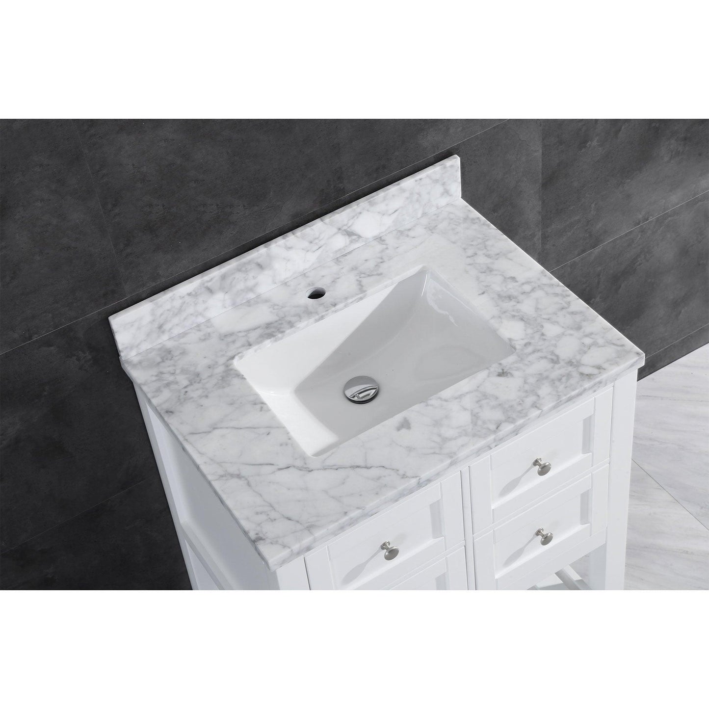Vanity Cabinet Set White 35.5"W LV6-36W